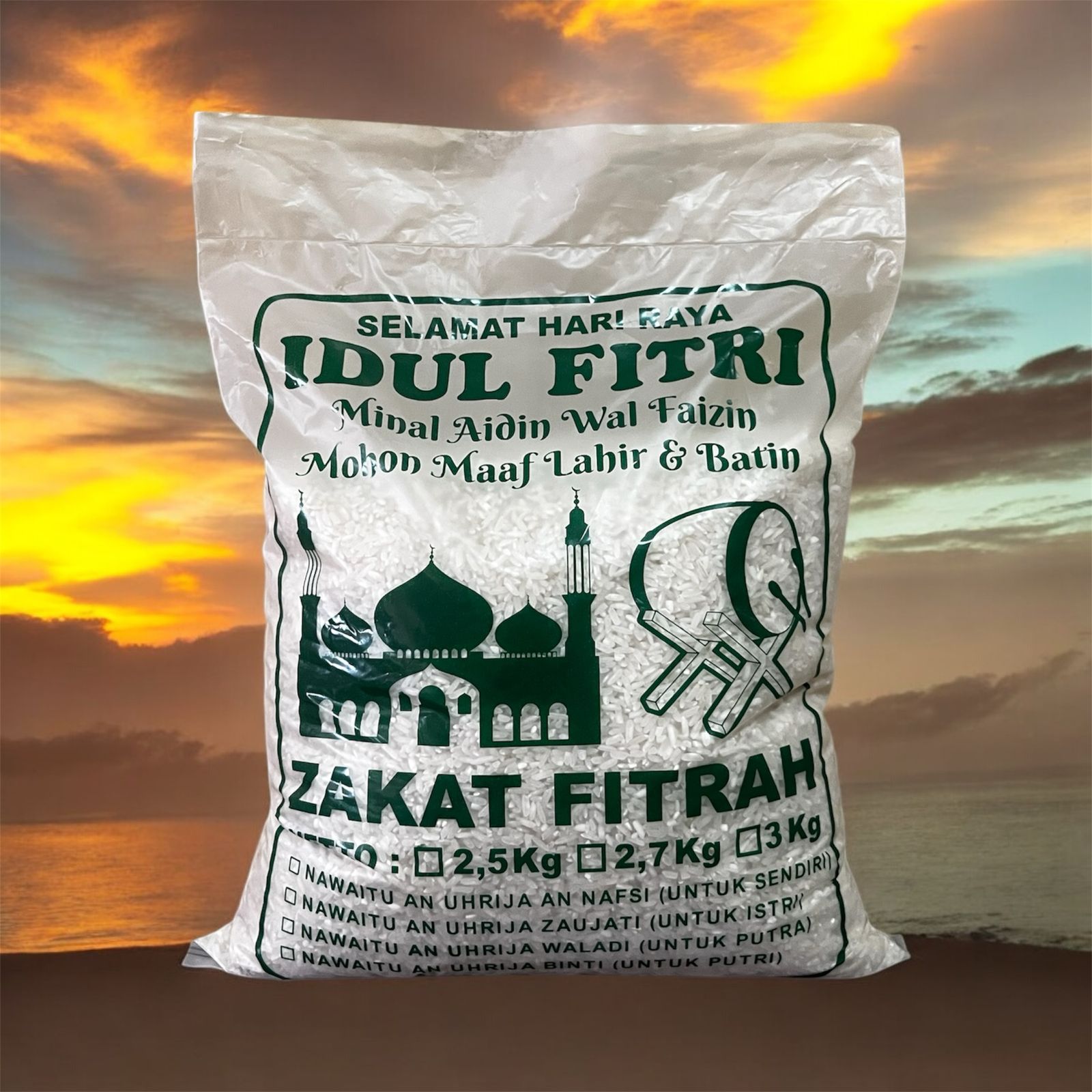 Beras Zakat Fitrah